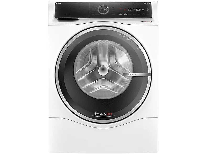 Bosch WNC254A0IT Lavasciuga 5/6 KG 1400 Giri/min Classe D (Bianco)