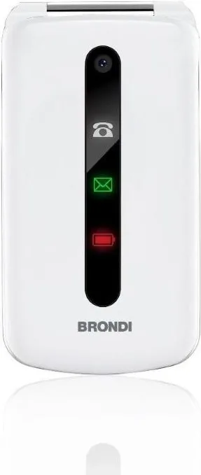 Brondi President 7,62 cm (3) 130 g Bianco Telefono cellulare basico