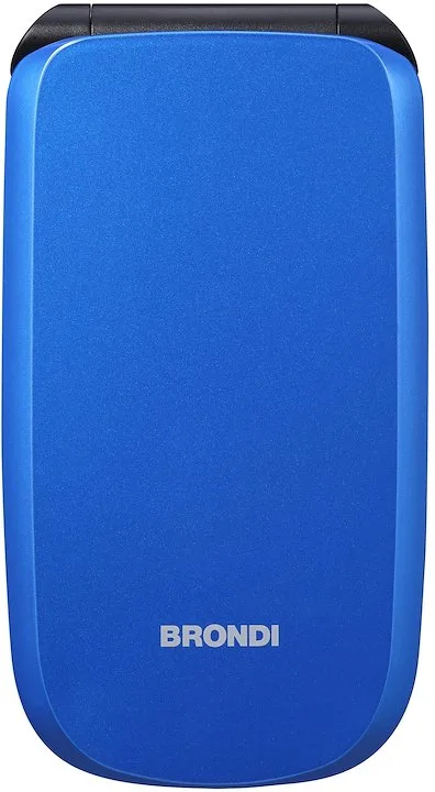 Brondi RAPTOR Raptor Telefono Cellulare Clamshell Dual SIM Display 2.8'' Fotocamera 1.3 MP Bluetooth Radio FM Lettore MP3 colore Blu