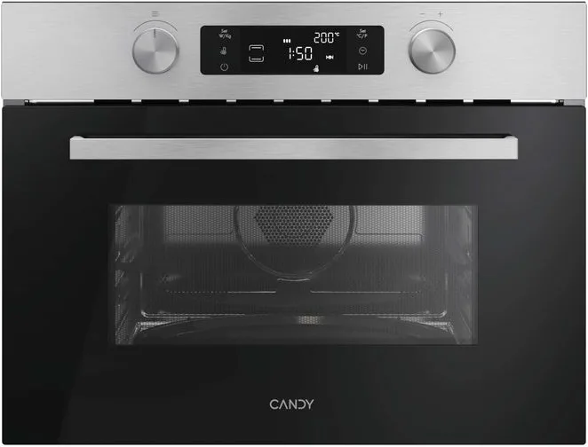 Candy 38900780 Wave 800 Forno a microonde combinato 44 L 900 W con grill e funzione di convezione (59.5x56.8x45.4 cm) colore Nero Acciaio inox