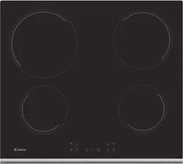 Candy CH64XB Piano Cottura 4 Fuochi 60 cm (Nero)