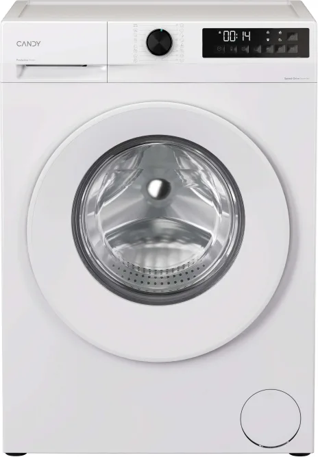 Candy ProWash 300, Lavatrice Slim 7 KG, 15% più efficente della classe A, 1200 giri, Bianco, Inverter, Fresh Vapor, 8 Cicli Rapidi, GD 27S7-S