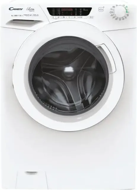 Candy He 1284TWM6-1-S Lavatrice Carica Frontale 8 KG 1200 Giri/min Classe A (Bianco)