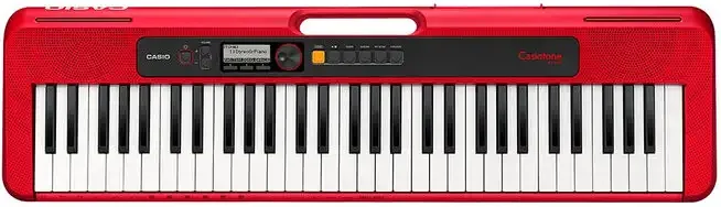 Casio CT-S200 Tastiera Musicale 61 Tasti (Rosso - Bianco)