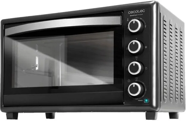 Cecotec 03820 BakeandToast 4600 Black Gyro Forno a Convezione 46 L 2000 W con Grill e Girarrosto (57x40x37 cm) colore Nero