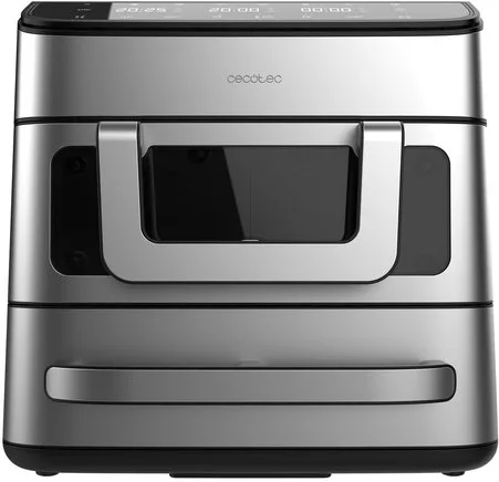 Cecotec Friggitrice ad Aria FoodCourt 18000 4P 18L Forno per Pizza Integrato