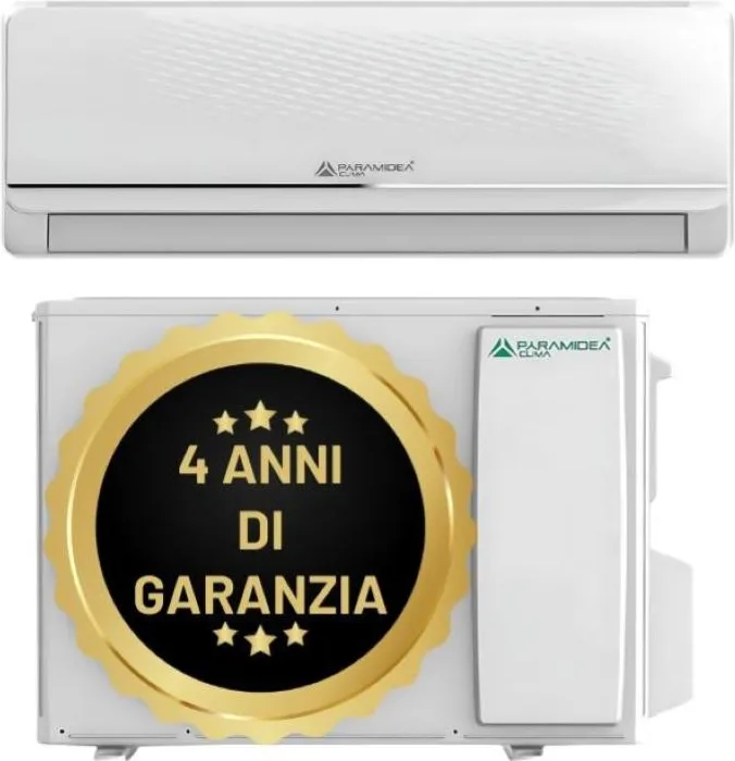 Climatizzatore wifi ac109ui + ac109ue - unita` interna + esterna - 9000 btu - inverter - pompa di calore - garanzia 4 anni
