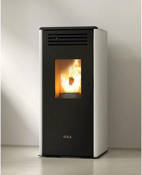 immagine di Cola Stufa a Pellet Smart Bianco