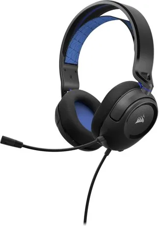 Corsair HS35 V2 Cuffie a Padiglione Cablate (Blu)