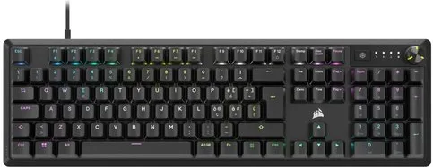 Corsair K70 Core Rgb Tastiera Gaming USB QWERTY Italiano (Nero - Rosso)