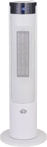 Dcg eltronic ptc5171 stufetta elettrica interno bianco 2200 w riscaldatore ambiente elettrico con ventilatore