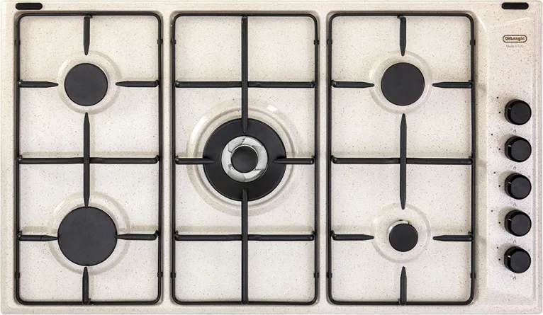 De’Longhi FLS 59 DD piano cottura Avena Da incasso 86 cm Gas 5 Fornello(i)