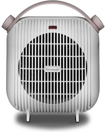 De'Longhi HFS30B24.W Capsule Hobby Termoventilatore da Tavolo 2400W 2 Livelli IP21 Termostato Regolabile colore Bianco