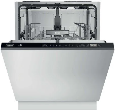 De Longhi L60P82C Lavastoviglie a scomparsa totale 16 coperti Classe B 3 cestelli 8 programmi (60 cm)