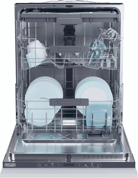 DE LONGHI L6NP83D-SH Lavastoviglie a Scomparsa totale 15 coperti Classe C