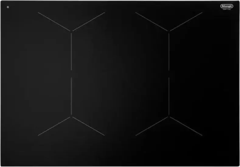 De'Longhi NSI741 Piano Cottura a Induzione 4 Fuochi 75 cm (Nero)