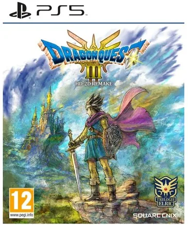 Deep Silver 1148480 Dragon Quest III HD-2D Remake Videogioco RPG per PlayStation 5 Data di rilascio 14-11-2024 PEGI 12 colore Nero