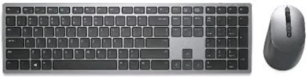 Dell KM7321W Premier MULTI-DEVICE Kit Tastiera + Mouse Bluetooth QWERTY Italiano (Titanio)