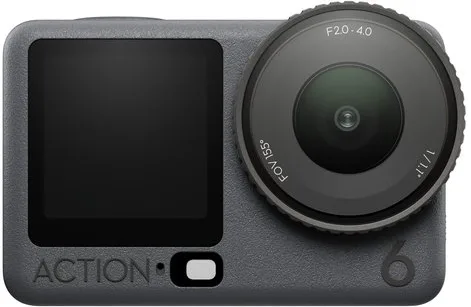 DJI CP.OS.00000506.04 Osmo Action 6 Adventure Combo Action Camera 4K 38MP Wi-Fi 6 impermeabile 20m 3 batterie colore Nero