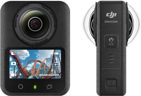 Dji Osmo 360 Standard Combo Camera 360° 8K Stabilizzazione HorizonSteady Batteria Extra