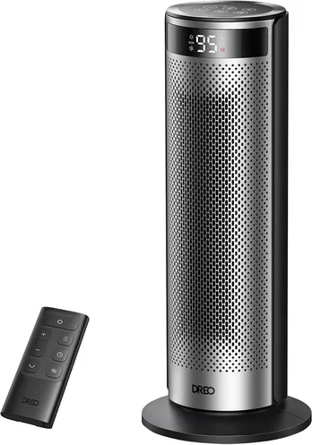 Dreo Termoventilatore Ceramico Solaris SH628, 2000W, Riscaldatore elettrico rapido