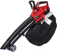 Einhell GE-CL 36 LI E-SOLO Soffiatore Aspiratore a Batteria Brushless 210 km-h 720 m³-h 45 L Power X-Change
