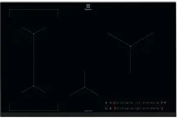 Electrolux CIL83441 Piano Cottura a Induzione 80 cm (Nero)