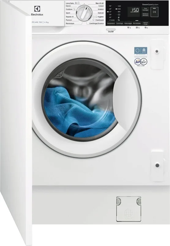 Electrolux EW7FB74BI Lavatrice Carica Frontale 7 KG 1400 Giri/min Classe B (Bianco)