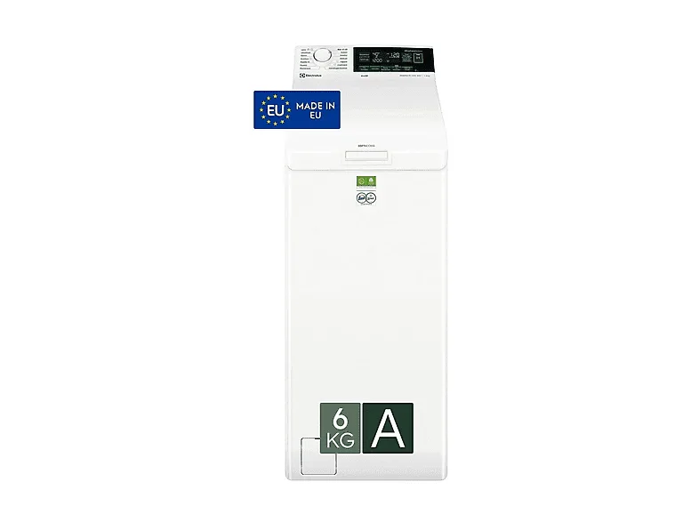 Electrolux EW8T363A Lavatrice Carica dall'Alto 6 KG 1300 Giri/min Classe A (Bianco)