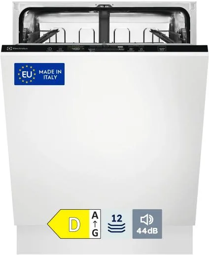 Electrolux KESC5300L Lavastoviglie Libera Installazione 12 Coperti Classe D (Nero)