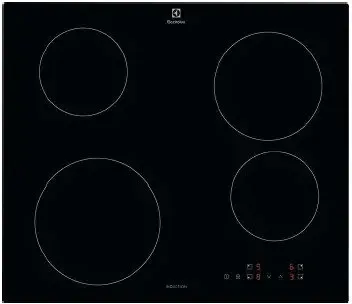 Electrolux LIB60424CK Piano Cottura a Induzione 4 Fuochi 59 cm (Nero)