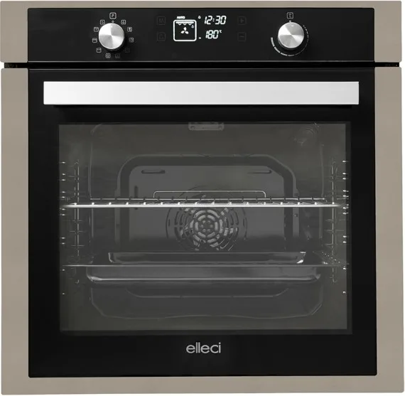 Elleci FGPP60243NS Forno Elettrico 73 Litri Classe A+ (Grigio)