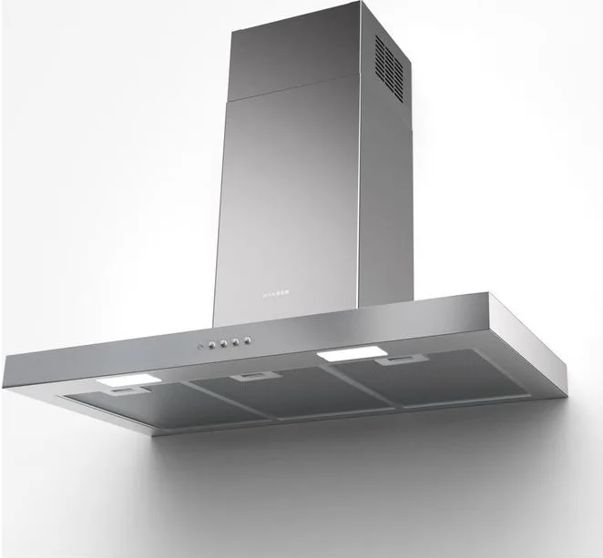 Faber 325.0615.635 Stilo Smart X A90 Cappa a Parete 90 cm 435 m³-h Classe C 68 dB Pulsanti colore Inox
