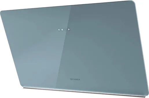 Faber A80/2 Cappa Aspirante a Parete 80 cm 640 m³/h Classe B (Blu)