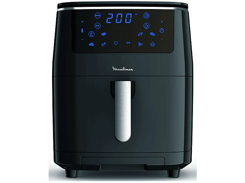 Moulinex AL2018 Friggitrice ad Aria 6,5 Litri 1700 W (Nero)
