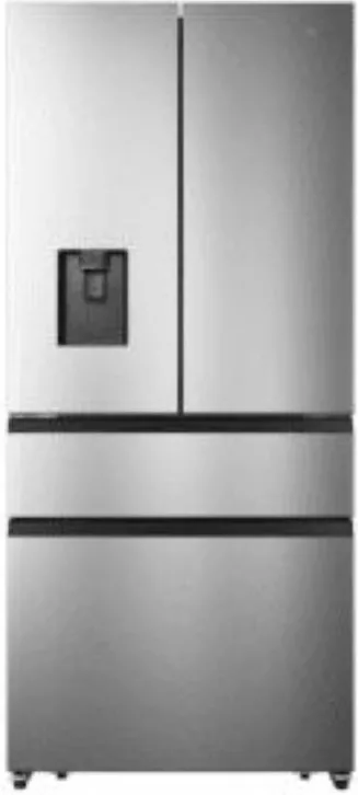 Hisense RF540N4WIE Frigorifero Americano 480 Litri Total No Frost Classe E (Inox)