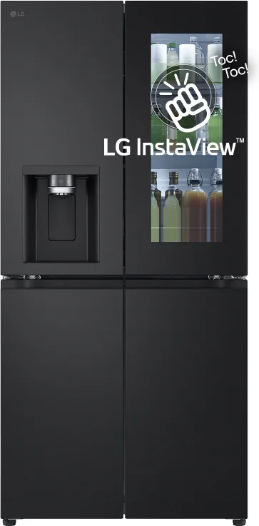 LG GMG860EPBE Frigorifero Americano 508 Litri No Frost Classe E (Nero)