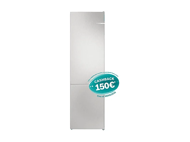 Bosch KGN392LAG Frigorifero Combinato 363 Litri Classe A (Metal Look)