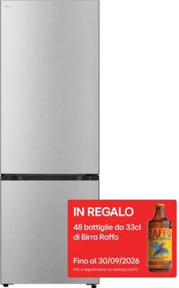 Lg Electronics GBBW726AMB Frigorifero Combinato 465 Litri Total No Frost Classe A (Inox)