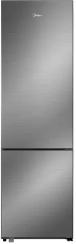 Midea MDRB600MME46 Frigorifero Combinato 443 Litri Total No Frost Classe E (Acciaio Inox)