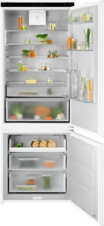 Electrolux ENA7TE75S Frigorifero da Incasso 375 Litri Total No Frost Classe E (Bianco)