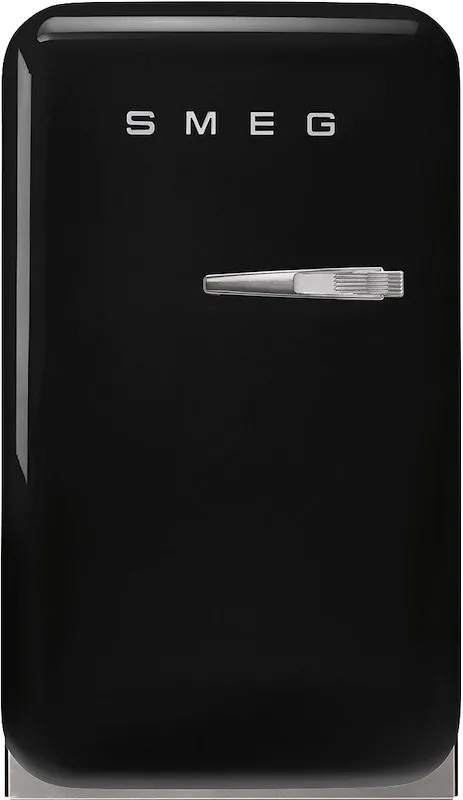 FRIGORIFERO MONOPORTA SMEG FAB5LBL6, Capacità netta totale 34 l, Rumorosità: 36 dB(A), Dimensioni: L 40,4 cm A 72,5 P 50 cm, Nero, Classe C