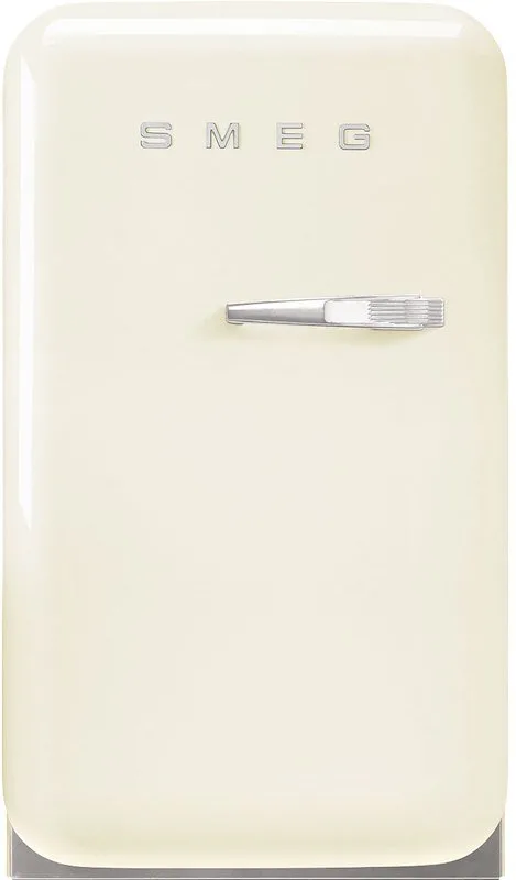 FRIGORIFERO MONOPORTA SMEG FAB5LCR6, Capacità netta totale 34 l, Rumorosità: 36 dB(A), Dimensioni: L 40,4 cm A 72,5 P 50 cm, Panna, Classe C