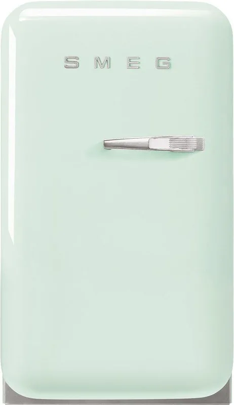 FRIGORIFERO MONOPORTA SMEG FAB5LPG6, Capacità netta totale 34 l, Rumorosità: 36 dB(A), Dimensioni: L 40,4 cm A 72,5 P 50 cm, Verde Pastello, Classe C