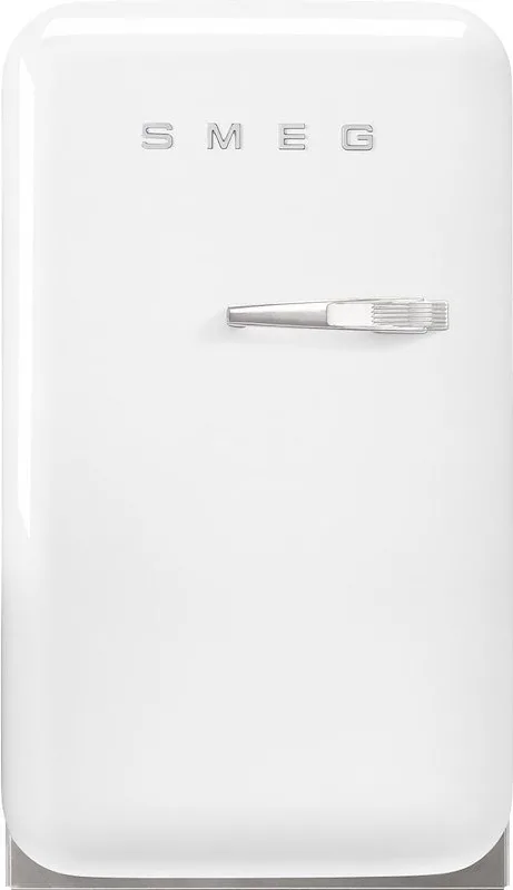 FRIGORIFERO MONOPORTA SMEG FAB5LWH6, Capacità netta totale 34 l, Rumorosità: 36 dB(A), Dimensioni: L 40,4 cm A 72,5 P 50 cm, Bianco, Classe C