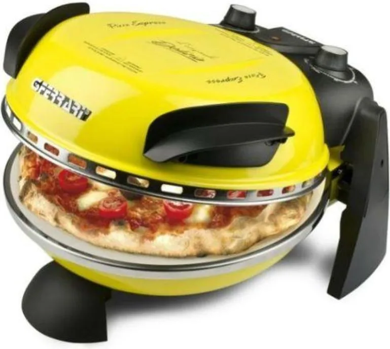 G3 FERRARI FORNO PIZZA IN PIETRA 31cm 400° 1200W GIALLO G1000605