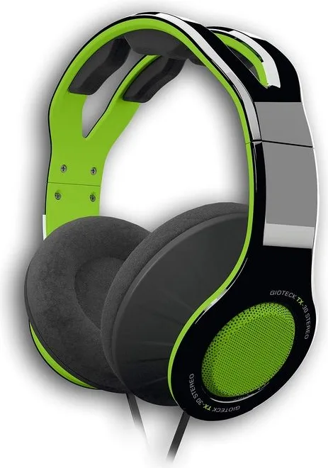Gioteck TX30 Cuffie Cablate (Verde)