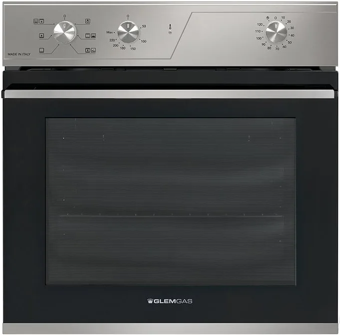 Glem Gas GFR62IX-S3 Forno da Incasso 64 Litri 2658 W Classe A (Acciaio Inox)