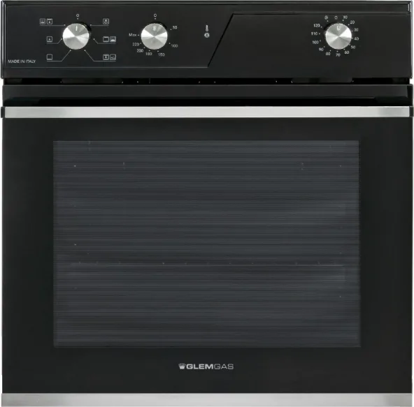 Glem Gas GFR62BK-S3 Forno da Incasso 64 Litri 2658 W Classe A (Nero)