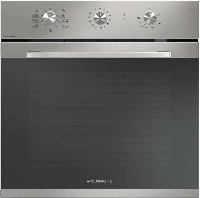 Glem Gas GFX92IX-S6 Forno da Incasso 64 Litri 2870 W (Acciaio Inox)
